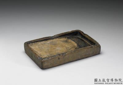 图片[2]-Refined clay inkstone with coiling chi-dragon pattern, Song dynasty (960-1279)-China Archive